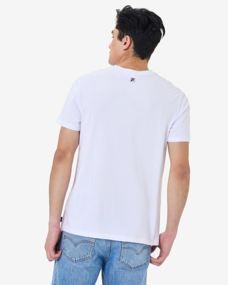 Camiseta Branca Fila Gunnar