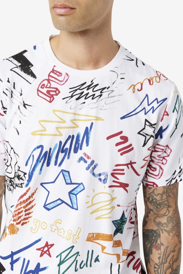 Camiseta Branca Fila Hiransh