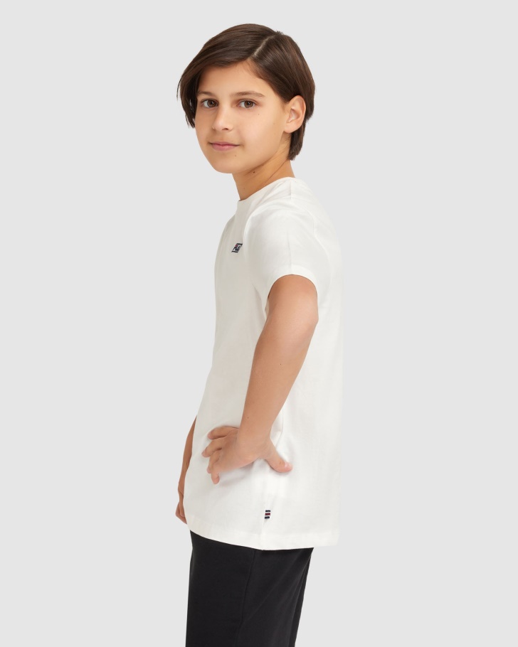 Camiseta Branca Fila Kid\s Parker