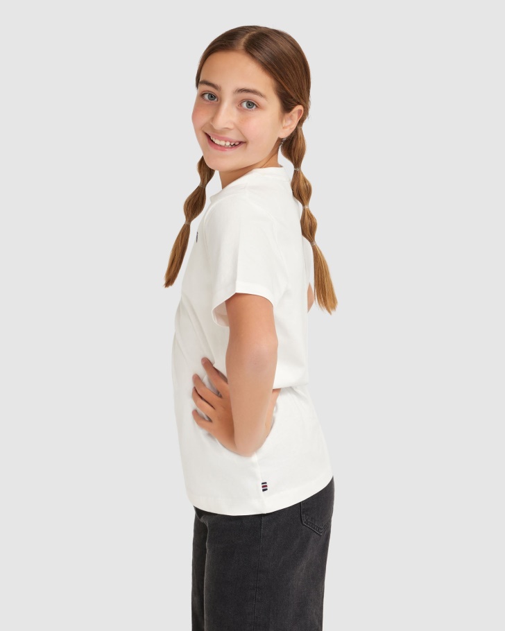 Camiseta Branca Fila Kid\s Parker