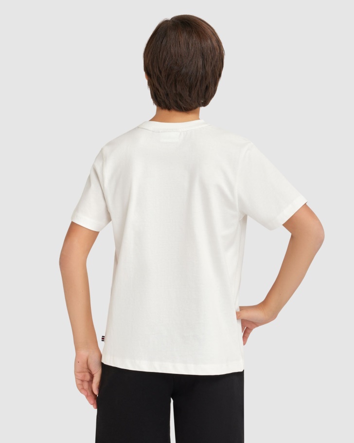 Camiseta Branca Fila Kid\s Parker