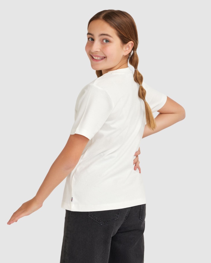 Camiseta Branca Fila Kid\s Parker