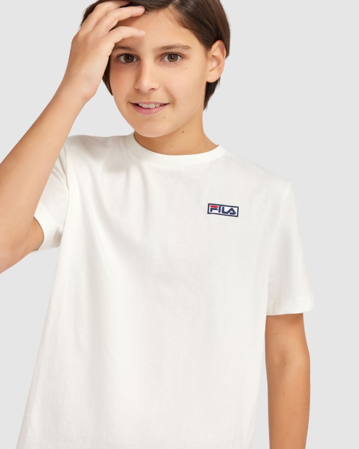 Camiseta Branca Fila Kid\s Parker
