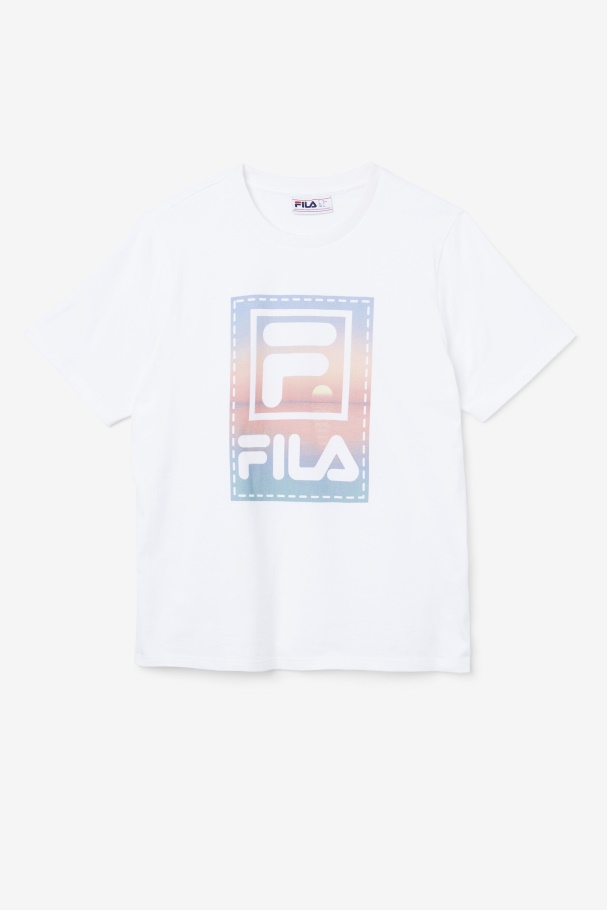 Camiseta Branca Fila Spieten