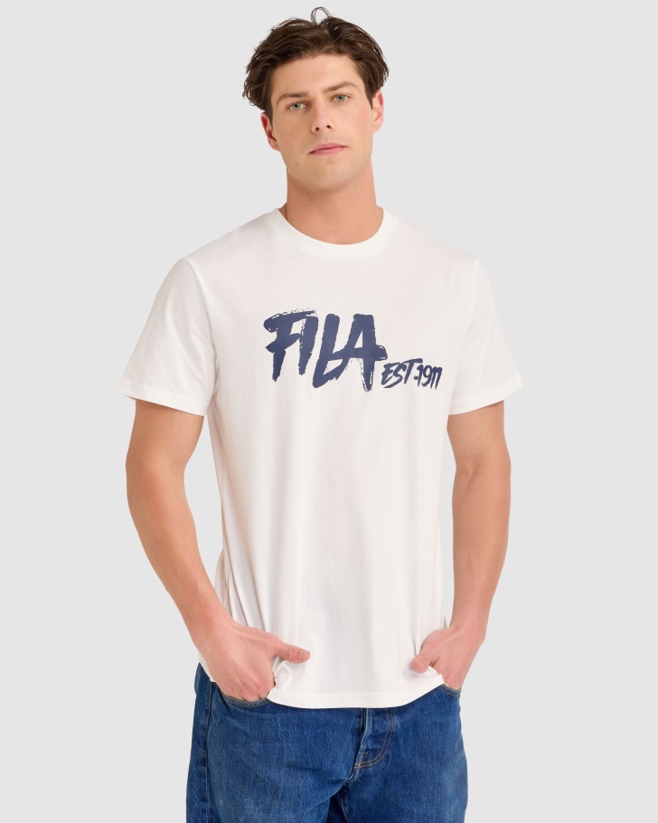 Camiseta Branca Lewis Fila