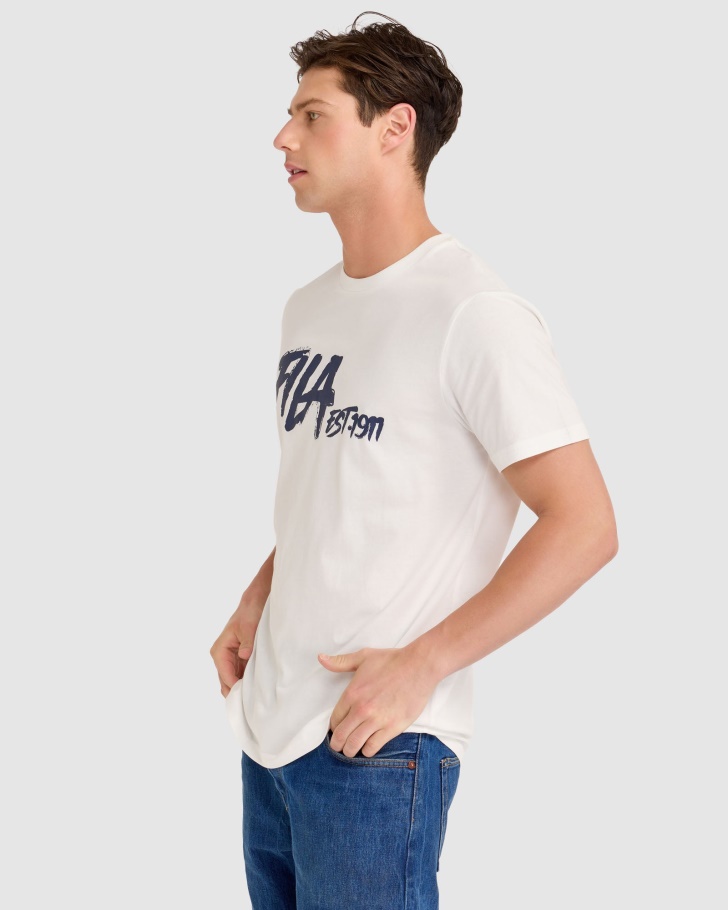 Camiseta Branca Lewis Fila