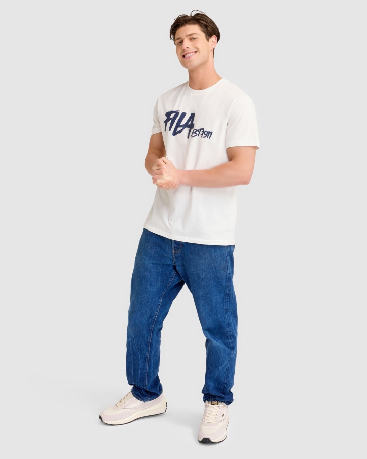 Camiseta Branca Lewis Fila