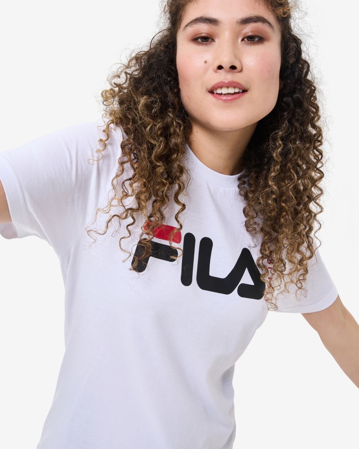 Camiseta Branca Unissex Fila London