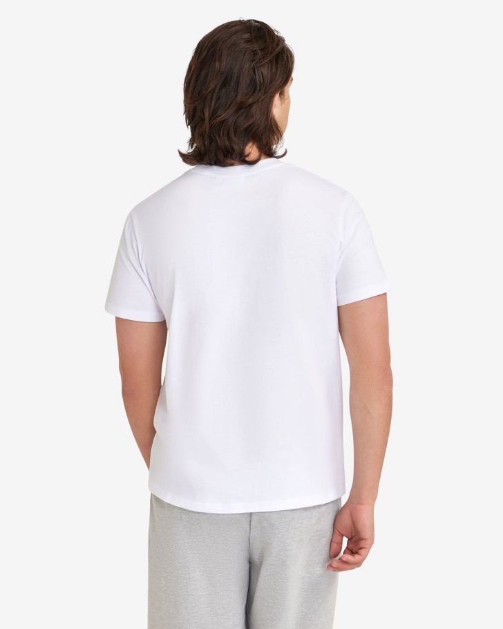 Camiseta Básica Branca Fila Masculina