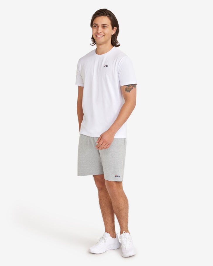 Camiseta Básica Branca Fila Masculina