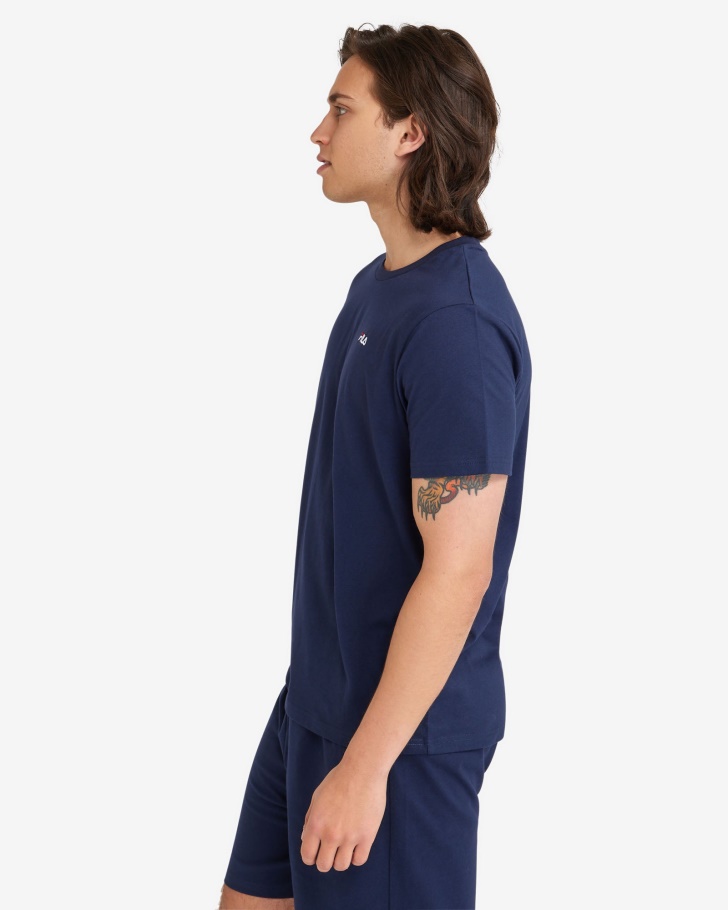 Camiseta Básica Masculina Fila New Navy