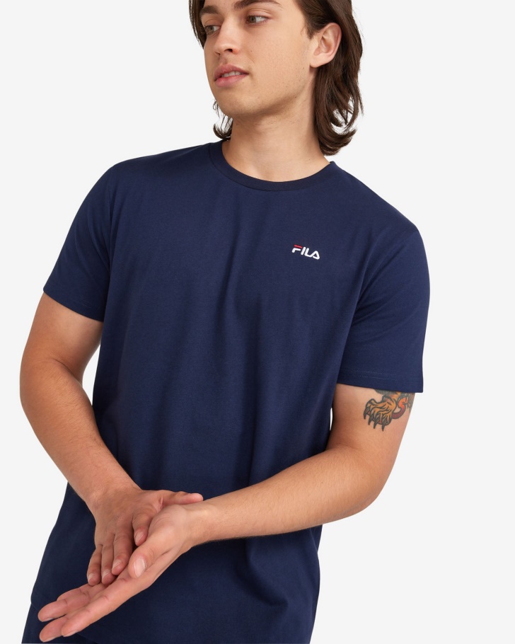 Camiseta Básica Masculina Fila New Navy