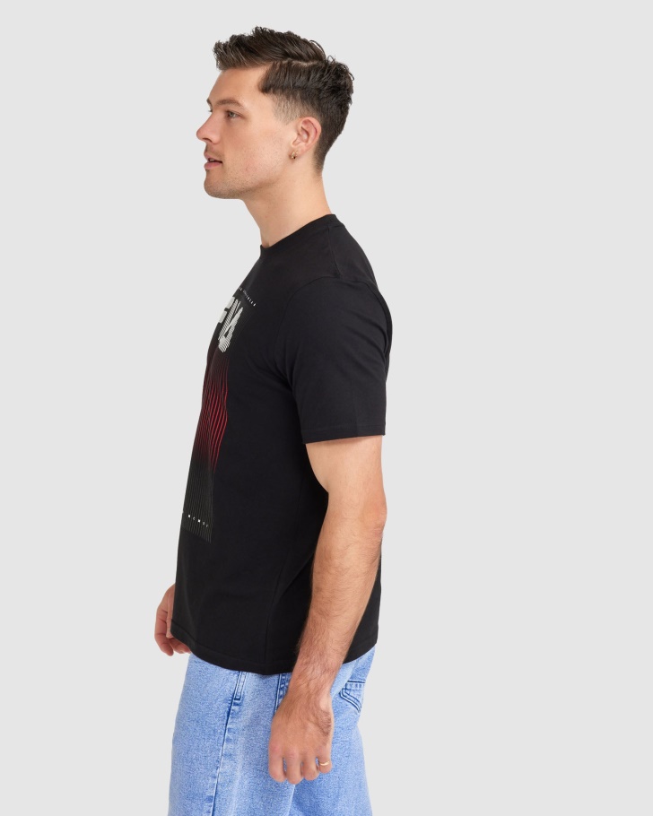Camiseta Cedrick Masculina Fila Preta