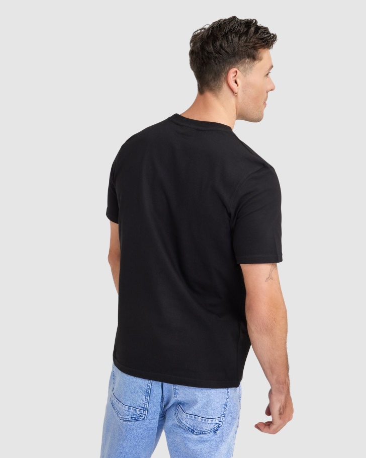 Camiseta Cedrick Masculina Fila Preta