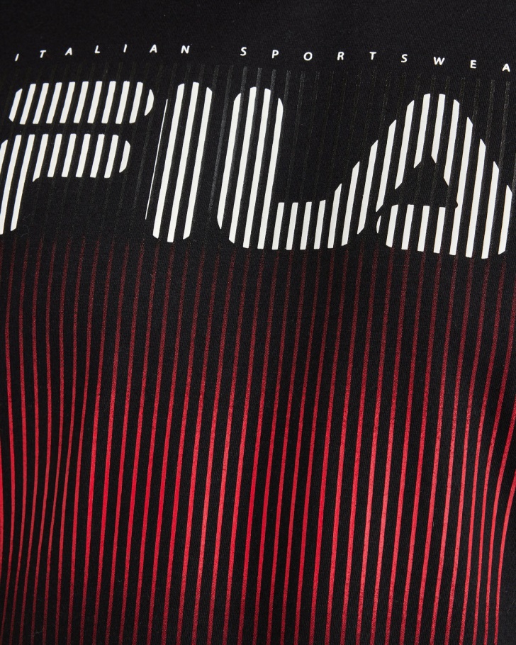 Camiseta Cedrick Masculina Fila Preta