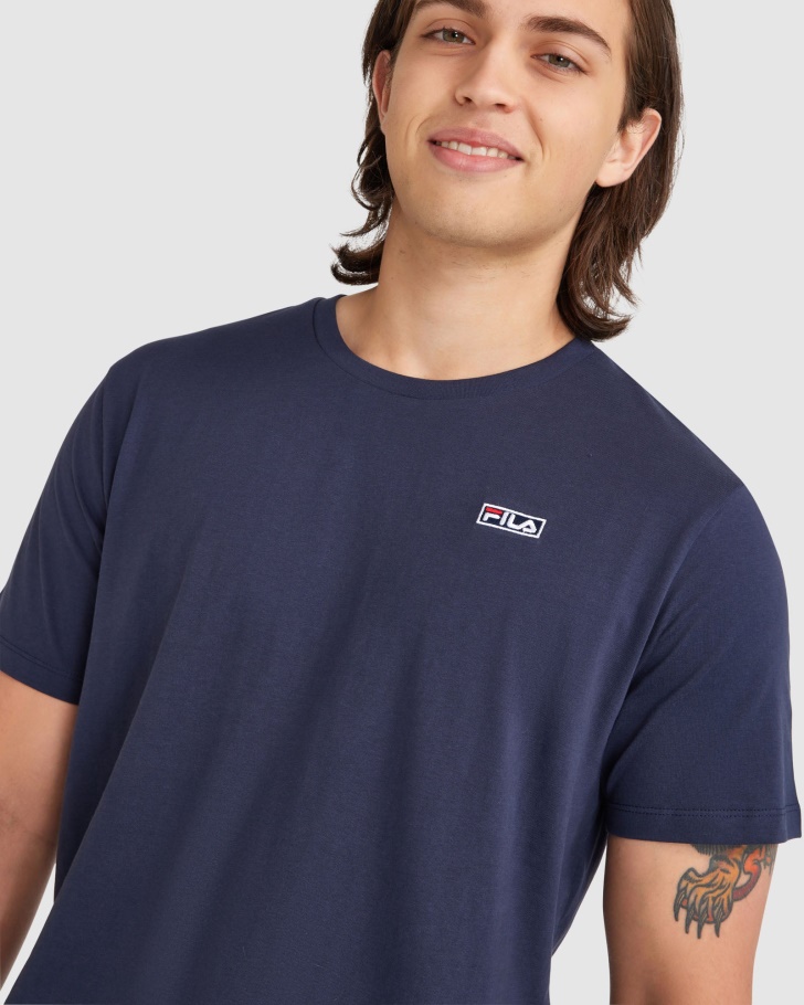 Camiseta Cian Nova Fila Azul Marinho