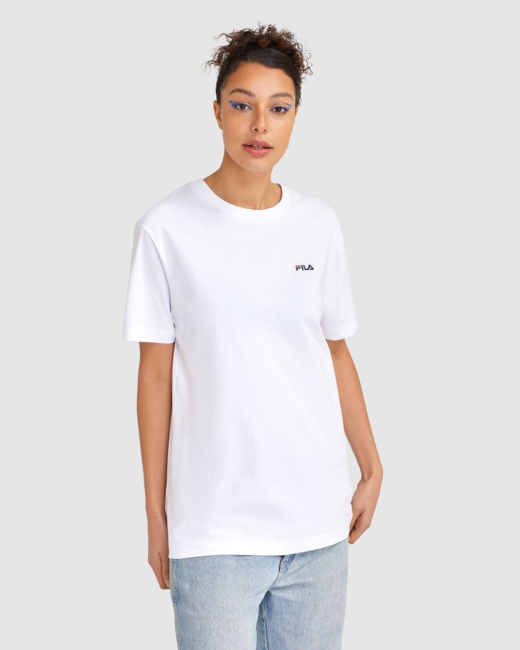 Camiseta Clássica Unissex 2 Fila Branca