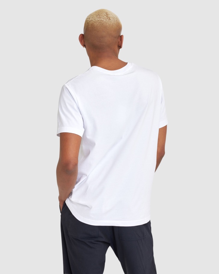 Camiseta Clássica Unissex 2 Fila Branca