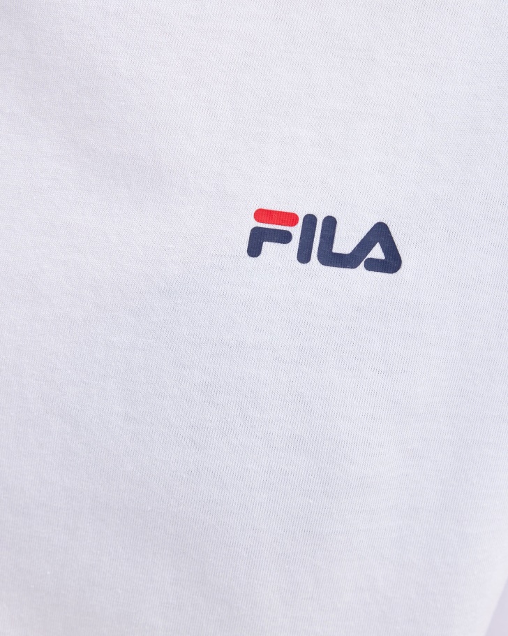Camiseta Clássica Unissex 2 Fila Branca