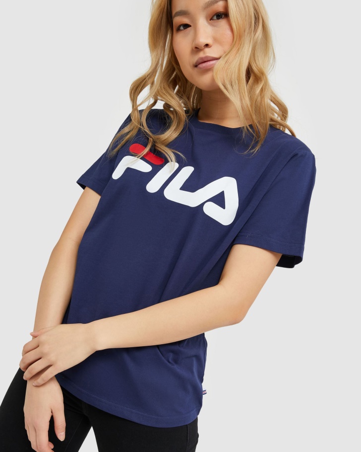 Camiseta Clássica Unissex Fila New Navy