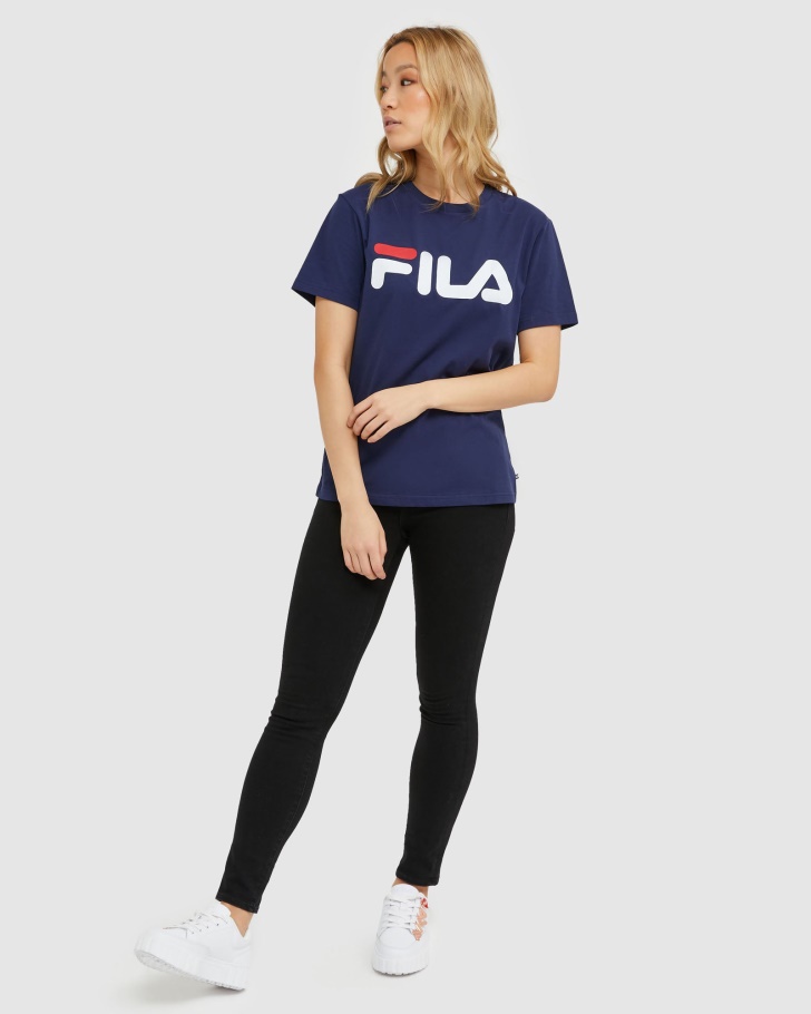 Camiseta Clássica Unissex Fila New Navy