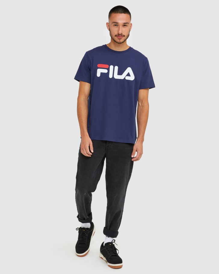 Camiseta Clássica Unissex Fila New Navy