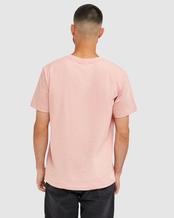 Camiseta Clássica Unissex Fila Rosa Suave