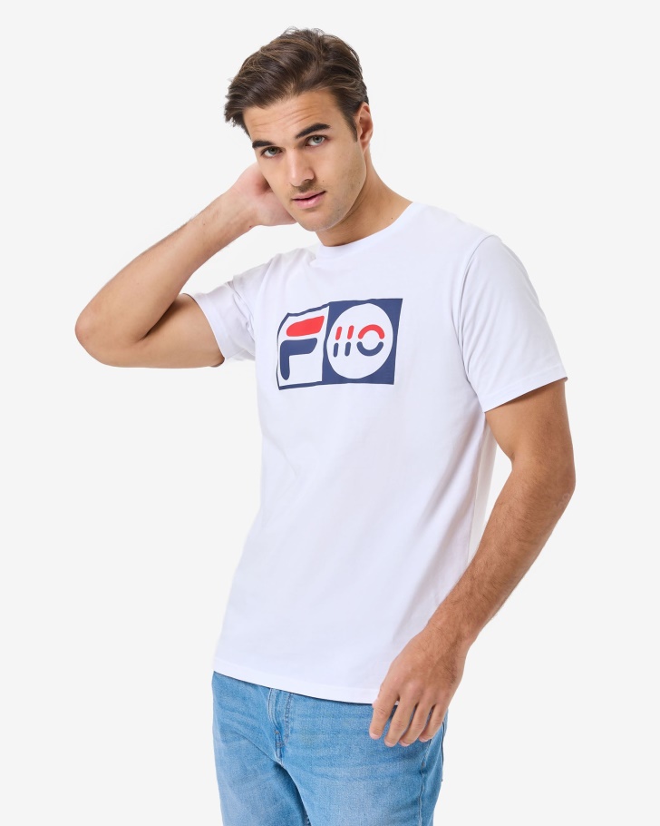 Camiseta De Aniversário Unissex Fila Branca