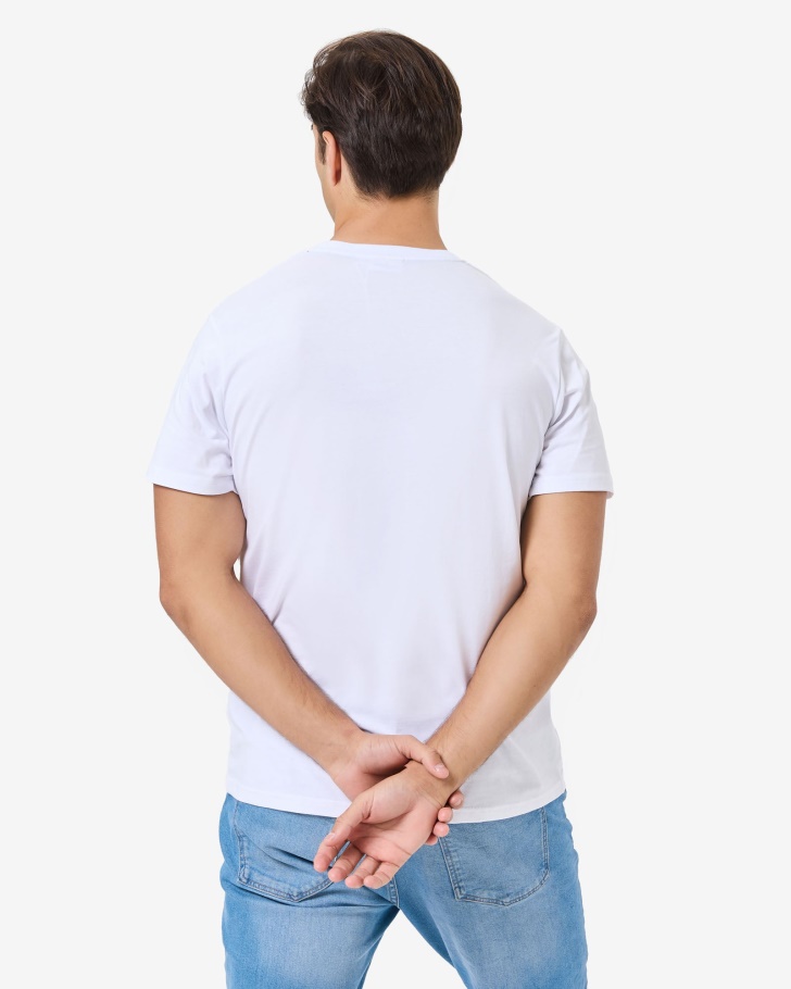 Camiseta De Aniversário Unissex Fila Branca