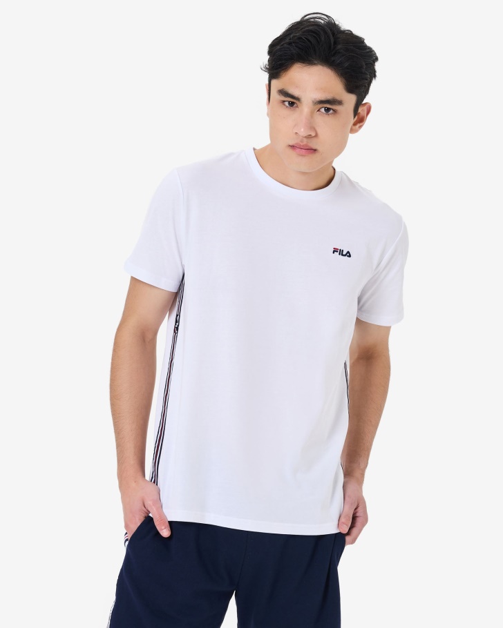 Camiseta Elias Fila Branca Masculina