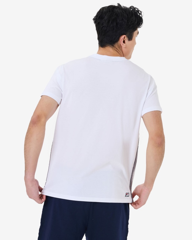Camiseta Elias Fila Branca Masculina