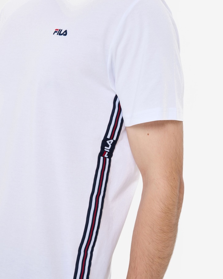 Camiseta Elias Fila Branca Masculina