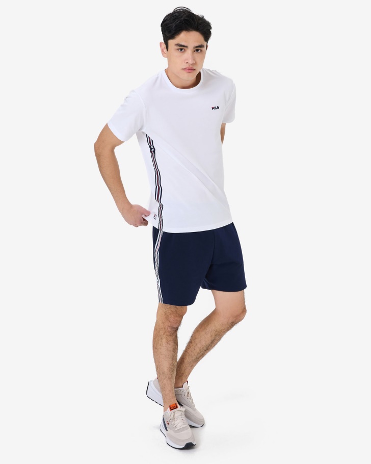 Camiseta Elias Fila Branca Masculina