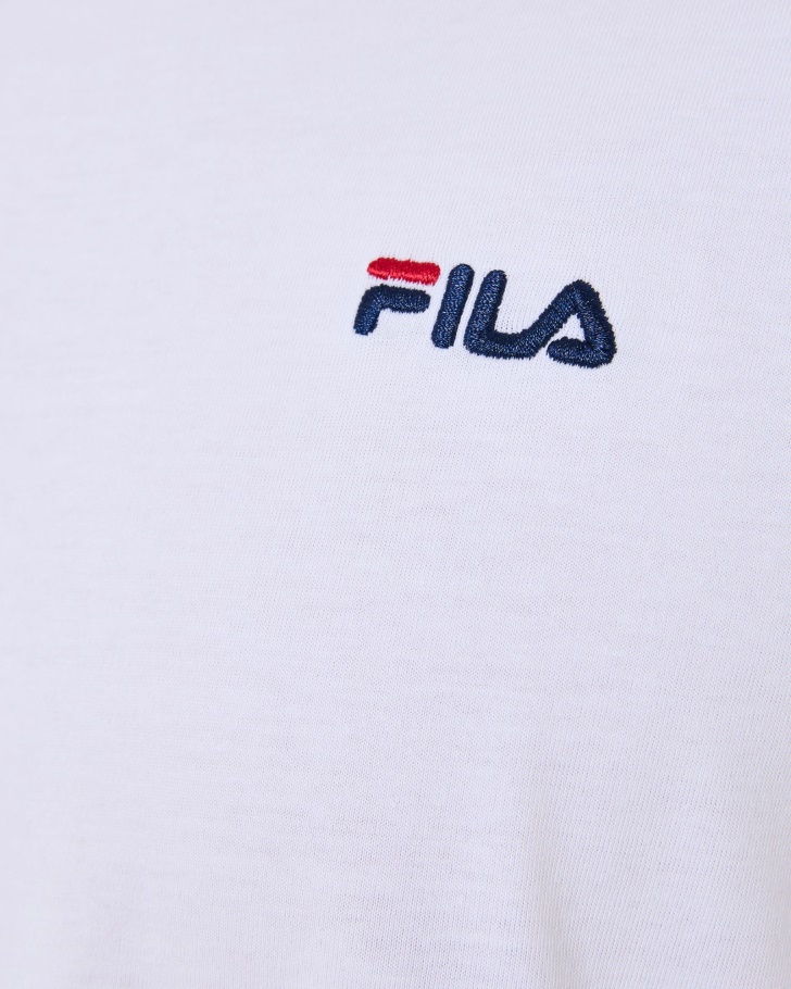 Camiseta Elias Fila Branca Masculina