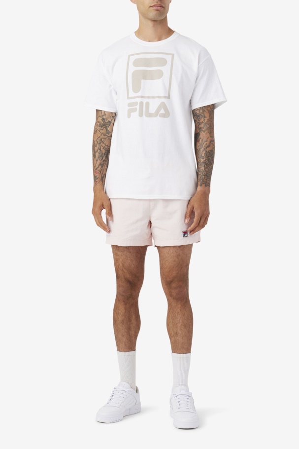 Camiseta Empilhada Fila Branca