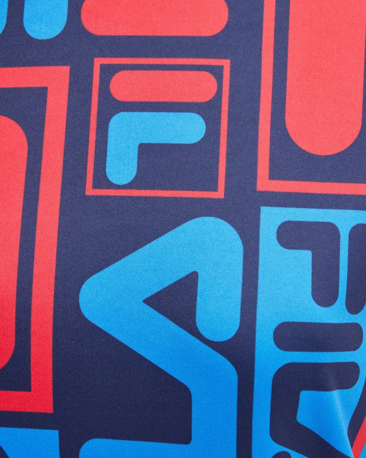 Camiseta Feminina Anja Azul Marinho Da Fila