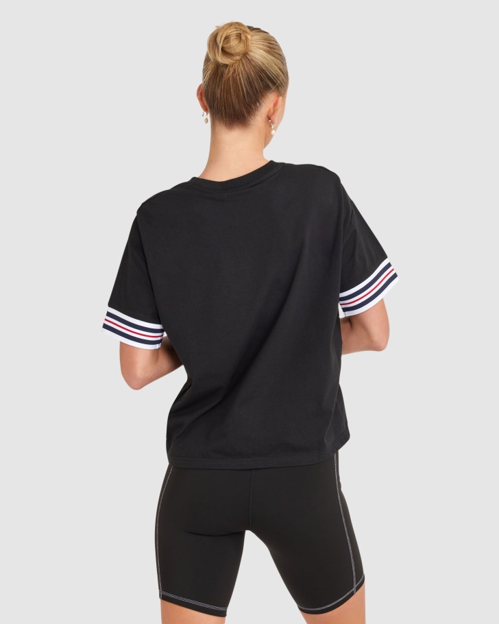 Camiseta Feminina Chiara Preta Fila