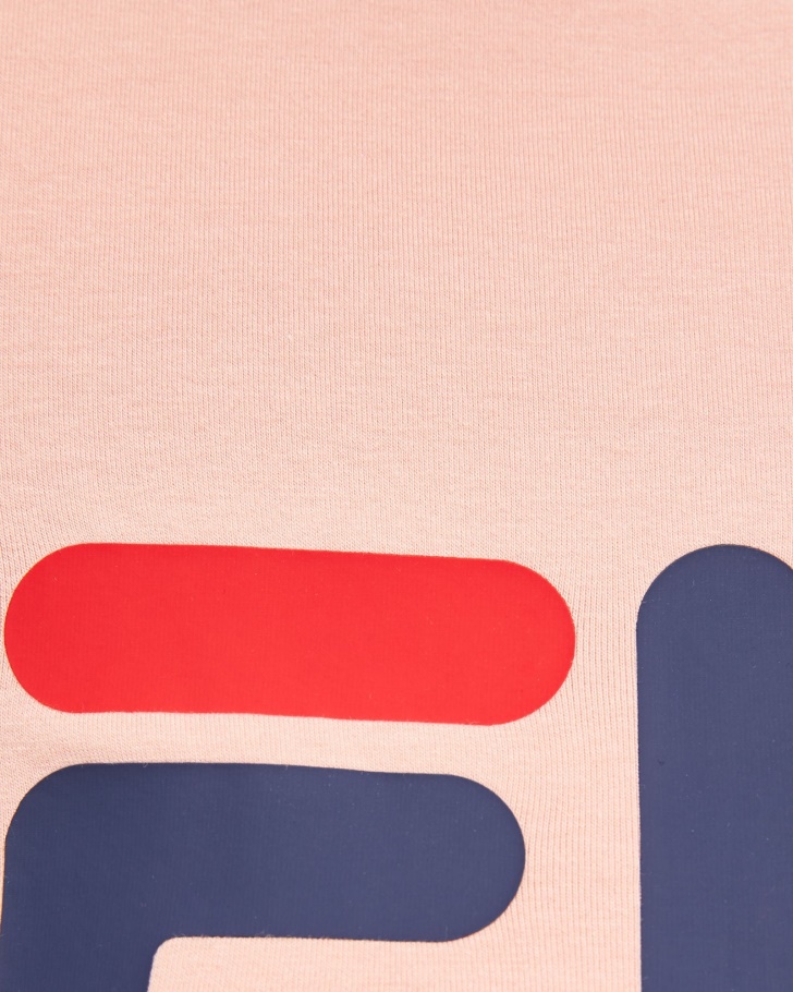 Camiseta Feminina Clássica Ringer Fila Mellow Rose