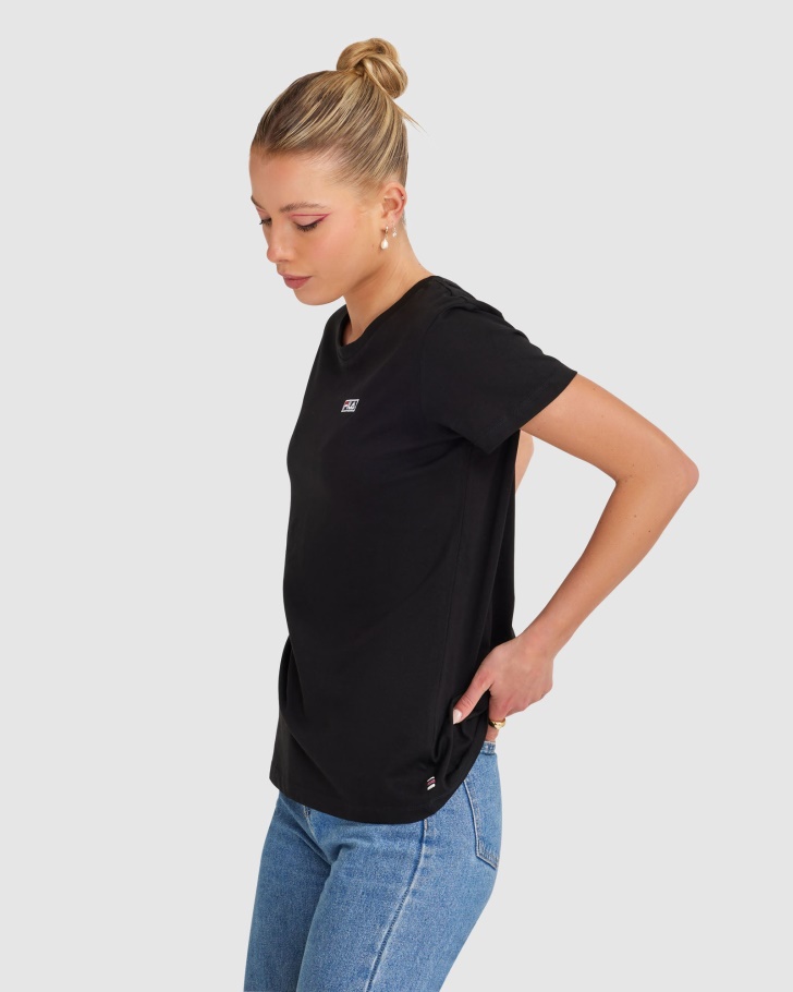 Camiseta Feminina Imogen Preta Fila