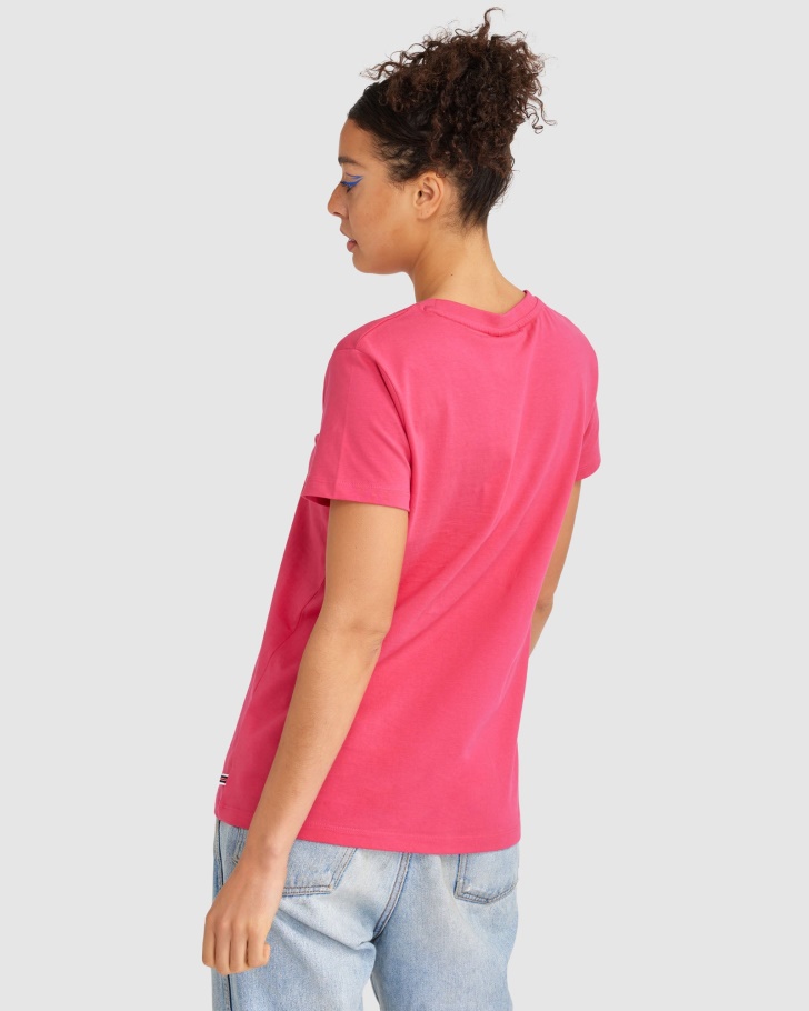 Camiseta Feminina Imogen Rosa Mexicano Fila