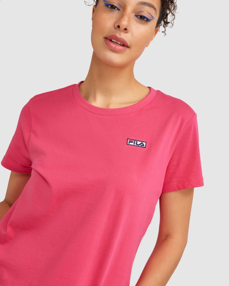 Camiseta Feminina Imogen Rosa Mexicano Fila