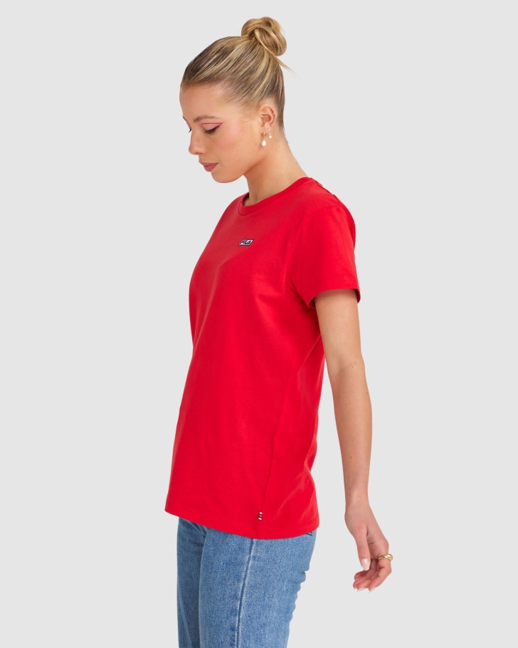 Camiseta Feminina Imogen Vermelha Fila