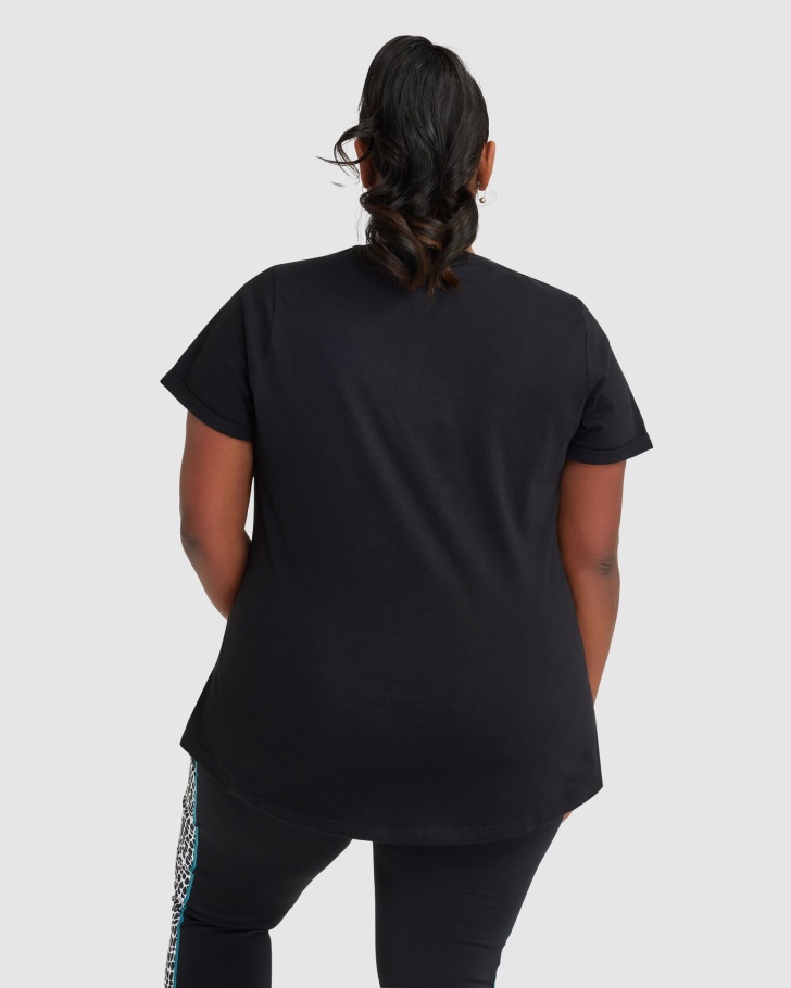 Camiseta Feminina Rebecca Fila Preta