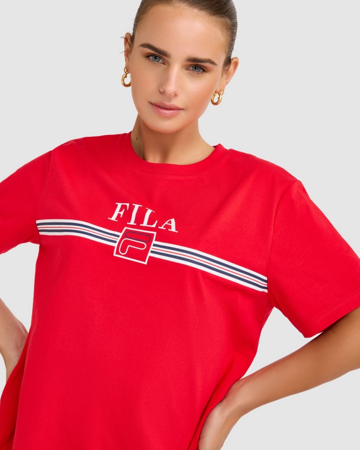Camiseta Fila Cathy Vermelha