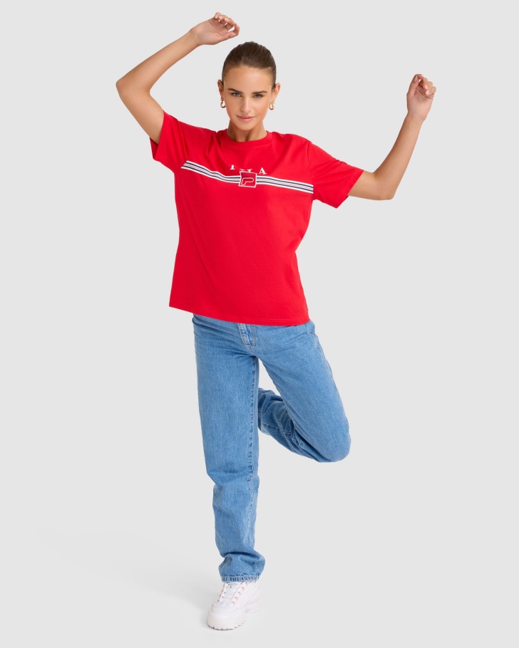 Camiseta Fila Cathy Vermelha