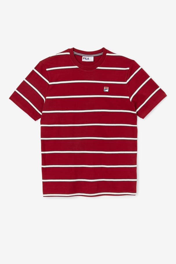 Camiseta Fila Felix Ruibarbo/branco