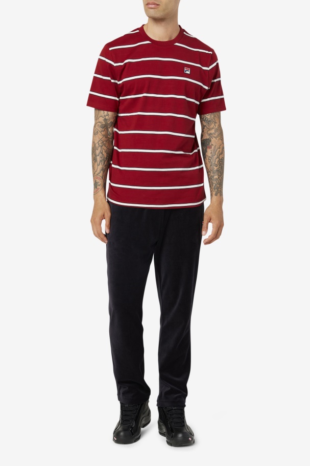 Camiseta Fila Felix Ruibarbo/branco