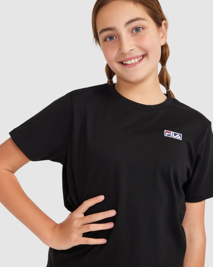 Camiseta Fila Kid\s Parker Preta