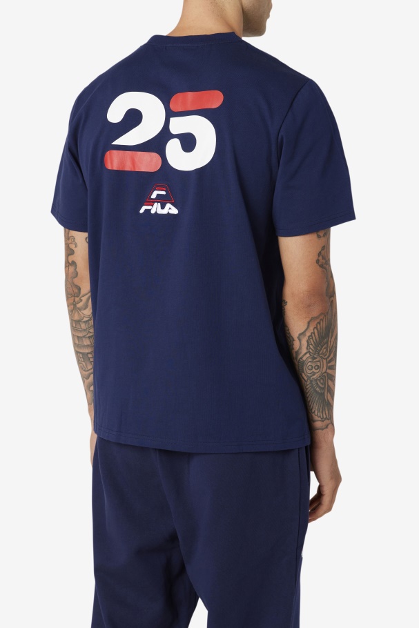 Camiseta Fila Marinho Grant Hill Cormac
