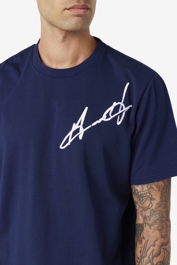 Camiseta Fila Marinho Grant Hill Cormac